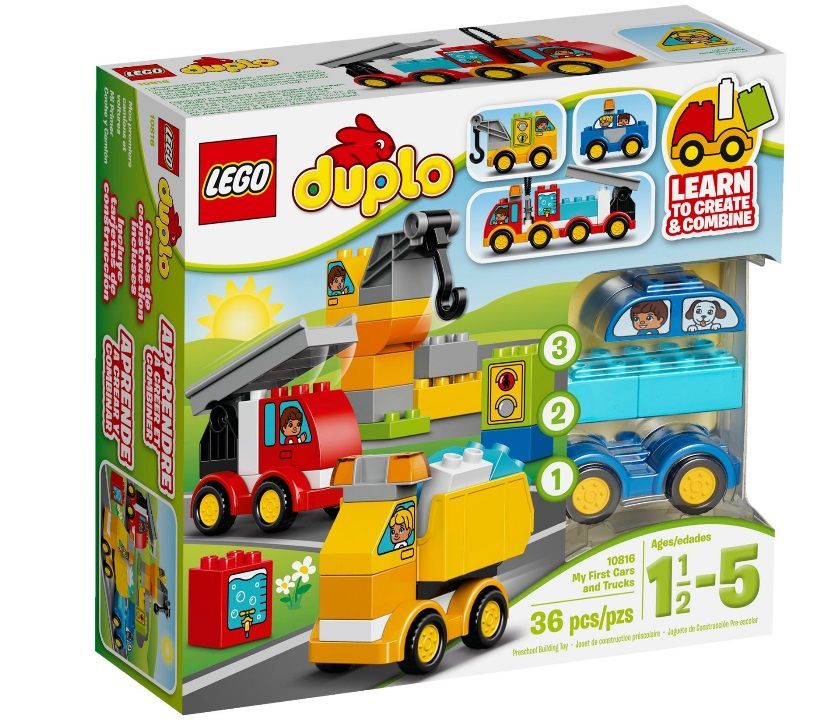 Lego Duplo Мои первые машинки