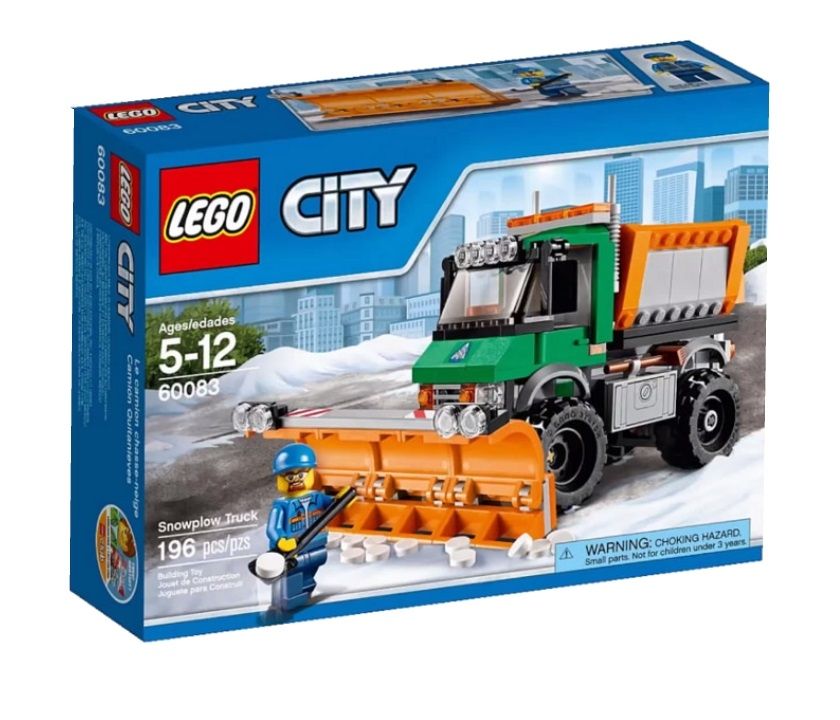 Lego City "Снегоуборочный грузовик" конструктор