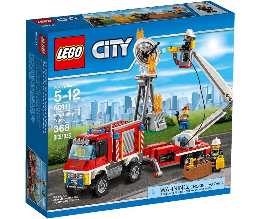 Lego City Грузовик пожарной команды